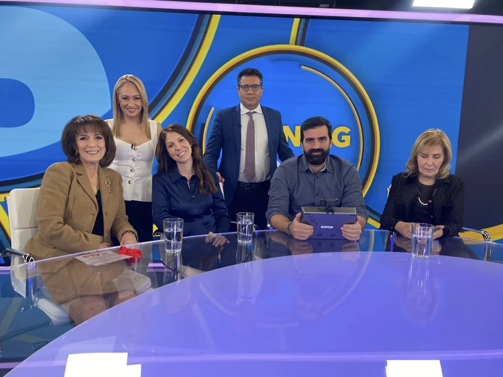 Η φωνή της ALS στο Morning Point – Τηλεοπτική Παρουσία στο MEGA NEWS 2