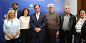 Συνάντηση του νεοσύστατου Ελληνικού Συλλόγου Ατόμων με Νόσους του Κινητικού Νευρώνα με τον Υπουργό Υγείας